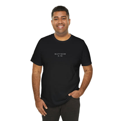 Let Your Light Shine Black Tee